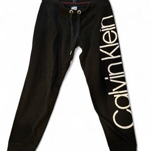 black calvin klein performance sweats